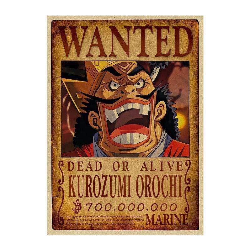 Wanted Kurozumi Orochi search notice OMS0911