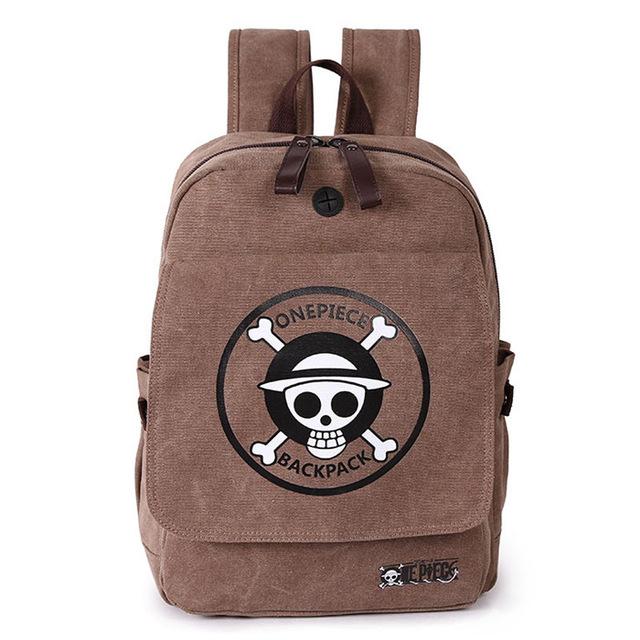 One Piece Canvas Backpack MNK1108 Default Title Official One Piece Merch