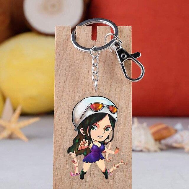 One Piece Nico Robin Keychain ANM0608 Default Title Official One Piece Merch