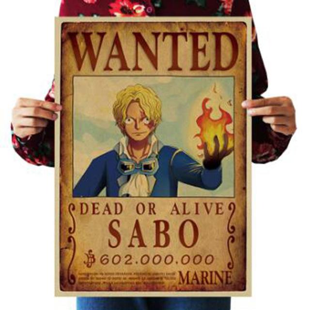 One Piece Dead or Alive Sabo Wanted Bounty Poster ANM0608 Default Title Official One Piece Merch