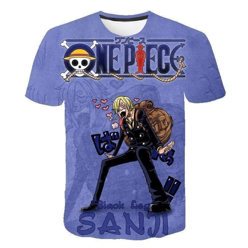 One Piece T-Shirt Sanji The Cook OMS0911