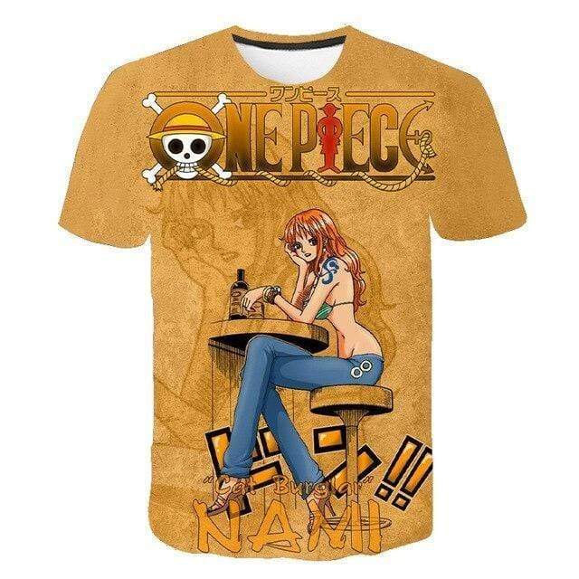 One Piece T-Shirt The Thieving Navigator Nami OMS0911