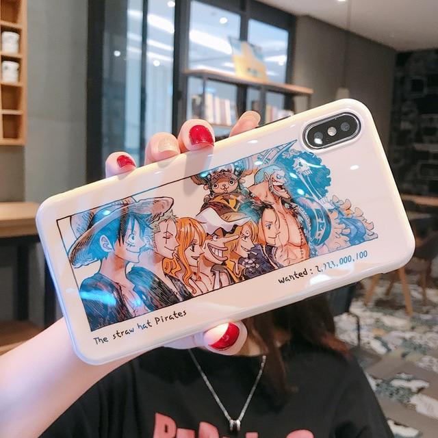 One Piece Straw Hat Pirates Wanted iPhone Case ANM0608 for iphone 6 6S Official One Piece Merch