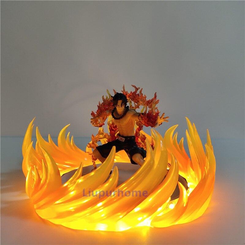 Portgas D Ace Circle Of Fire One Piece Nightlight OMS0911