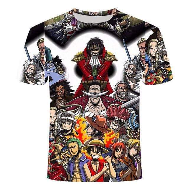 One Piece T Shirt The World's Greatest Pirates OMS0911