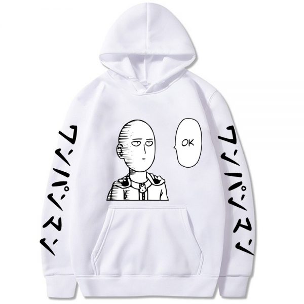 Men Women Hoodie Funny One Punch Man Sweatshirt Fitted Soft Anime Manga Clothes 1 - One Punch Man Shop