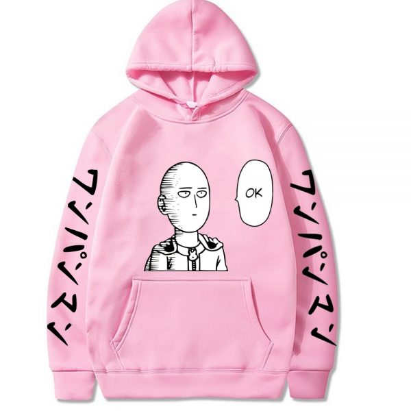 Men Women Hoodie Funny One Punch Man Sweatshirt Fitted Soft Anime Manga Clothes 2 - One Punch Man Shop