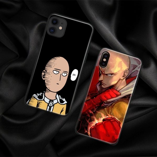 One Punch Man anime Saitama Garou soft silicone Phone case cover shell For iPhone 6 6s - One Punch Man Shop