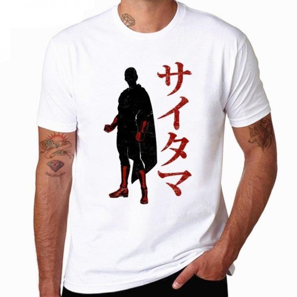 T-Shirt One Punch Man Saitama Shadow XS Official Dr. Stone Merch
