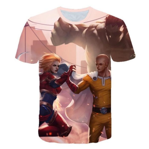 New Arrival ONE PUNCH MAN Shirt Anime ONE PUNCH Man T shirt 3D Cartoon Adult - One Punch Man Shop