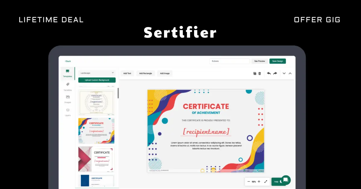 You are currently viewing Sertifier Lifetime Deal | Certificate & Badge Generator