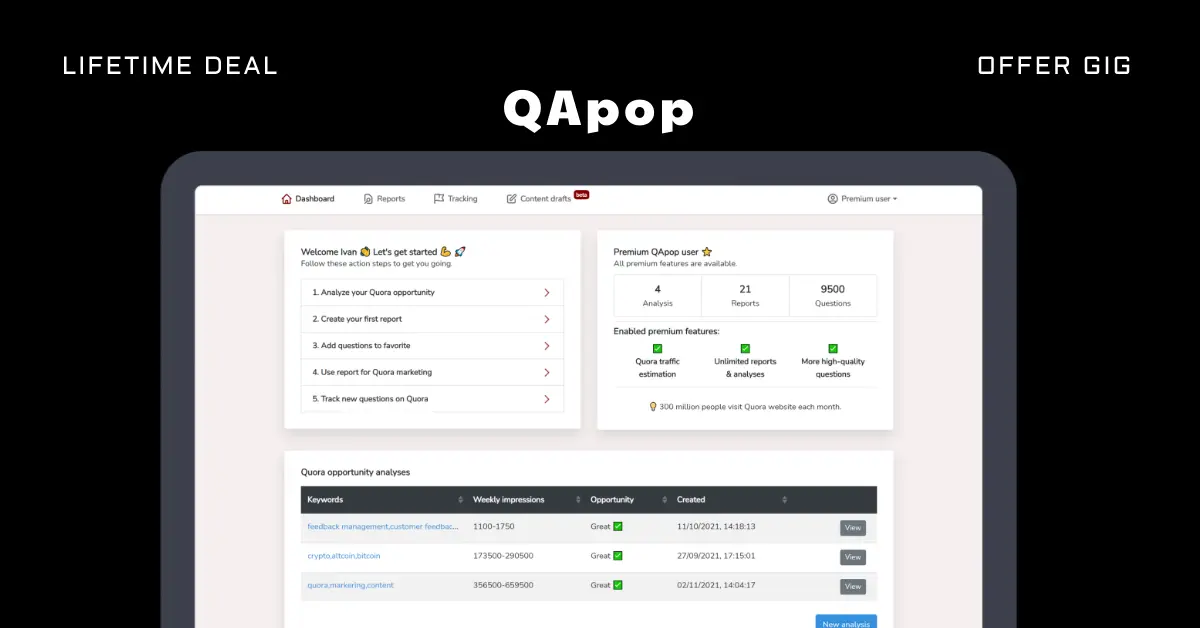 You are currently viewing QApop Lifetime Deal | Discover Top Questions On Quora