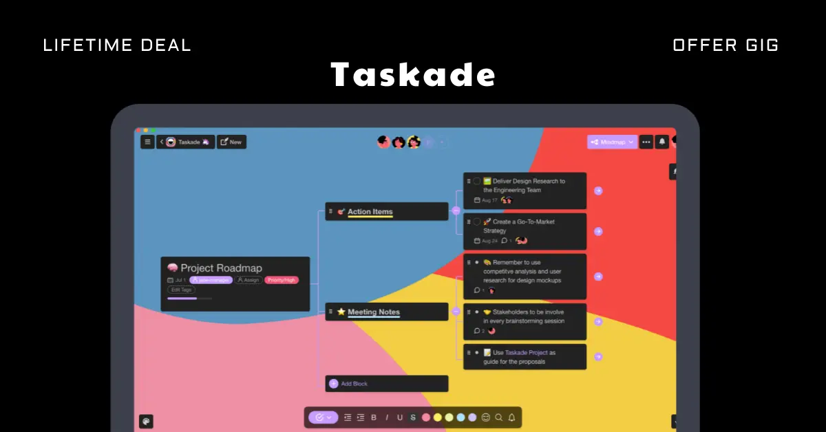 You are currently viewing Taskade Lifetime Deal | Unified Team Collaboration Platform