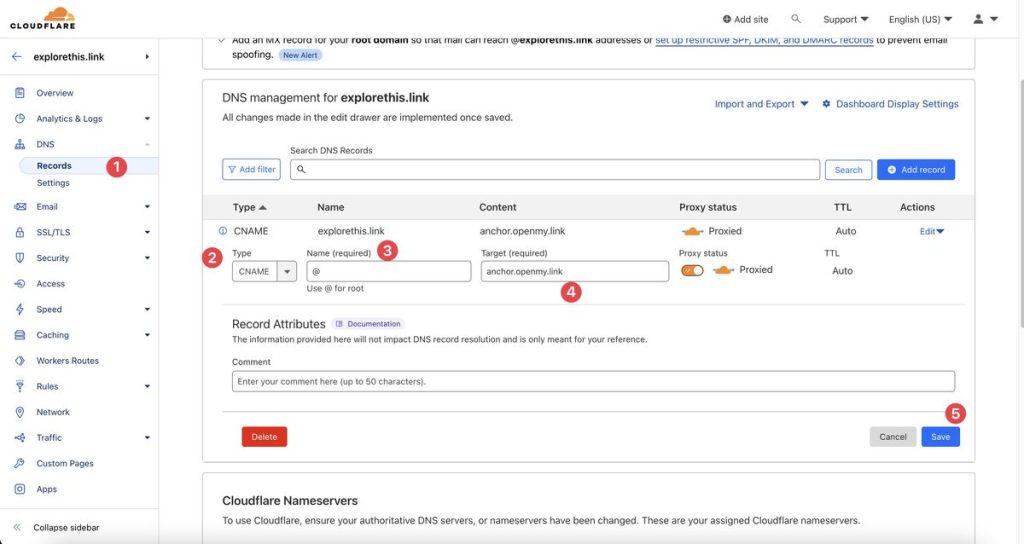 How to set up a branded domain or subdomain on OpenMyLink 4 img-7