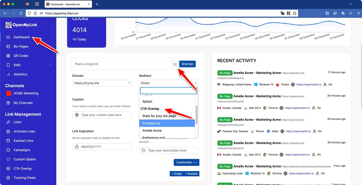 How to create an Call-to-action overlay (how to create a cloaked link) 6 Call-To-Action
