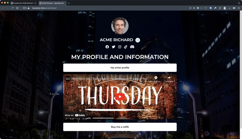 How to randomly change background image in your bio page using Unsplash 4 Change Background Image