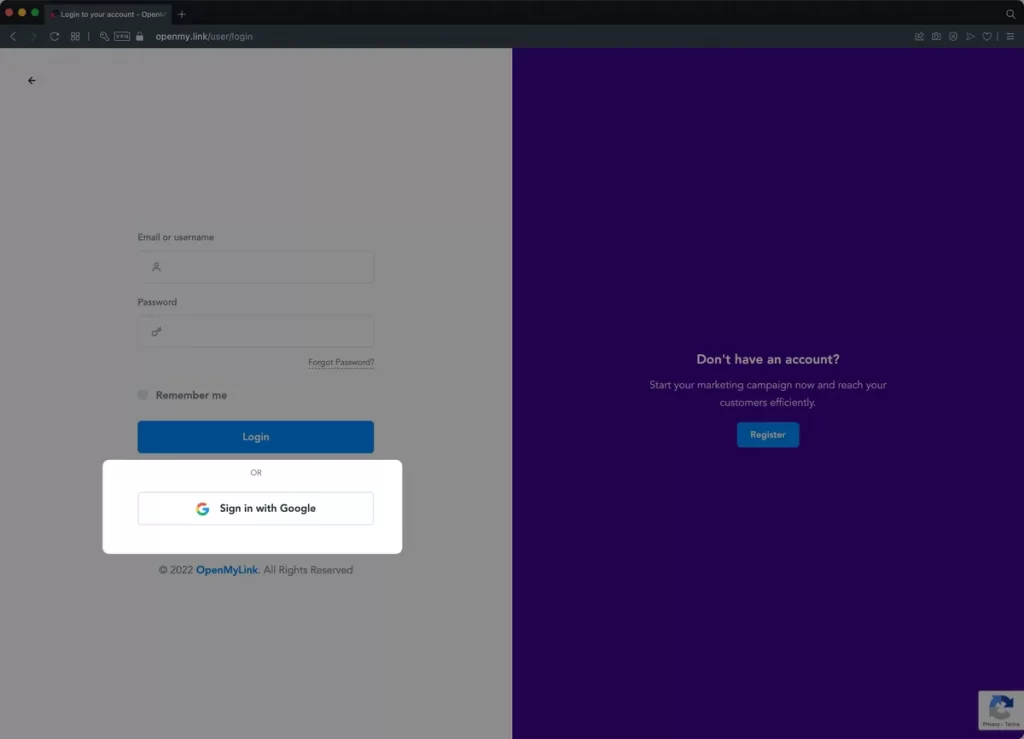 How-to guide: Account registration (using Google) 3 img-6