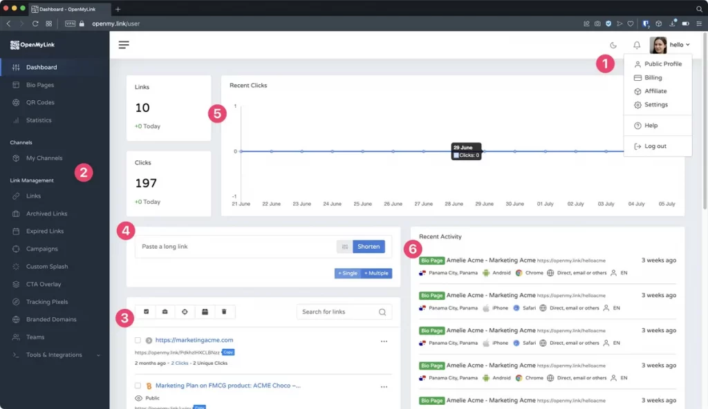 How-to guide: The dashboard 2 dashboard