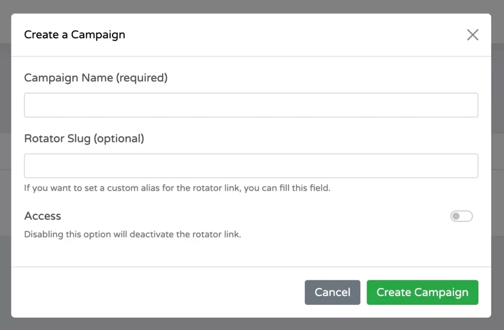 How to create a link rotator using OpenMyLink Campaigns 3 img-6