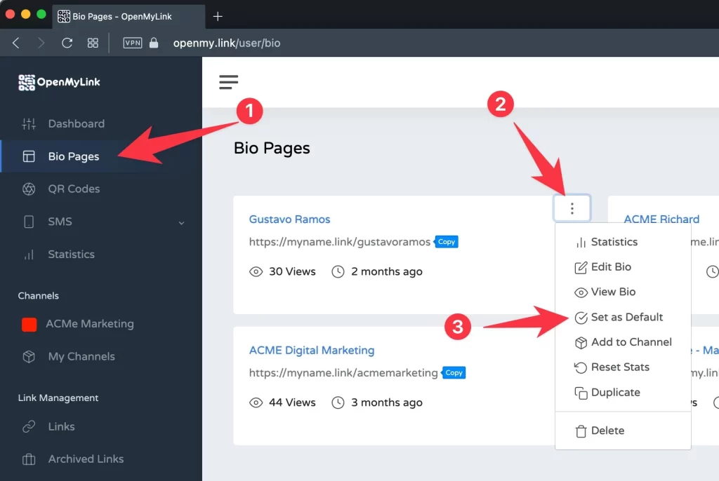 How to create a link rotator using OpenMyLink Campaigns 4 img-7