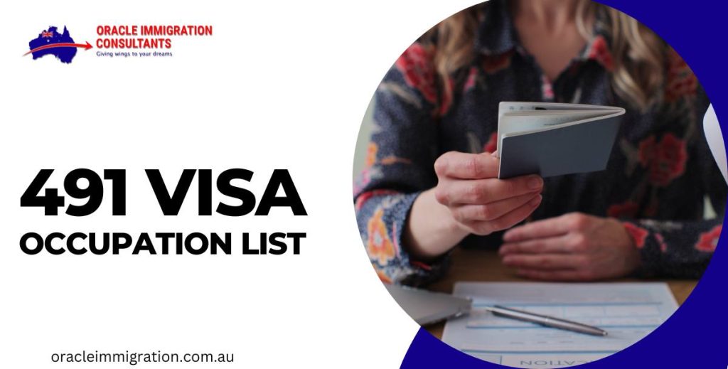 491 Visa Occupation List