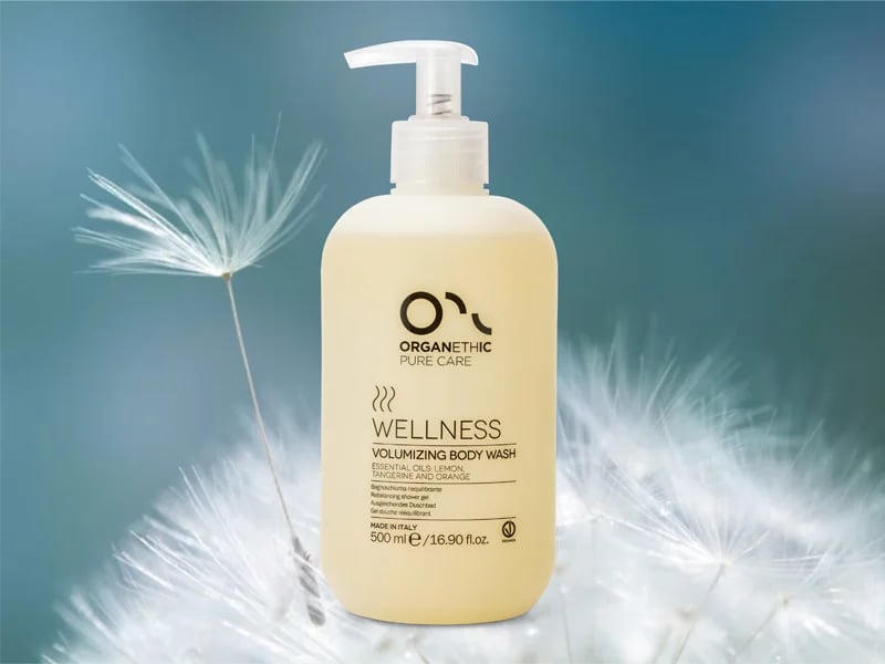 Organethic Pure Care volumising body wash