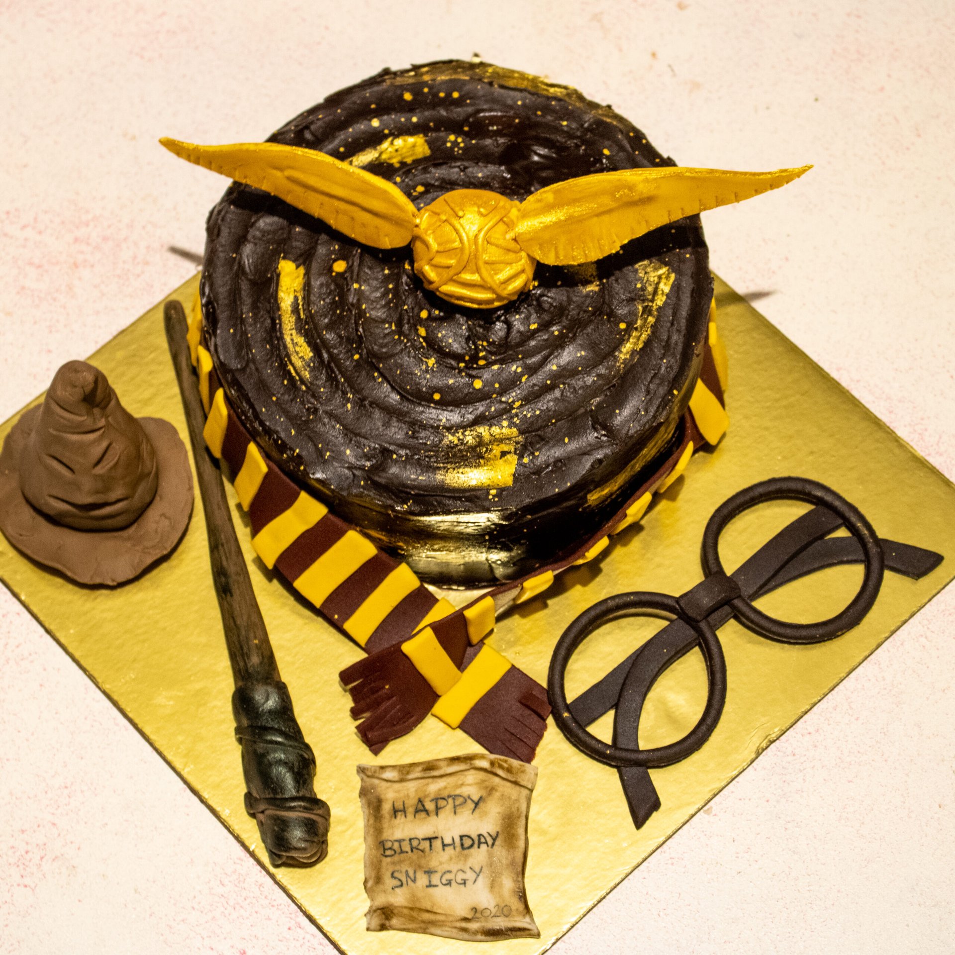 HOW TO MAKE HARRY POTTER CAKE TOPPERS 