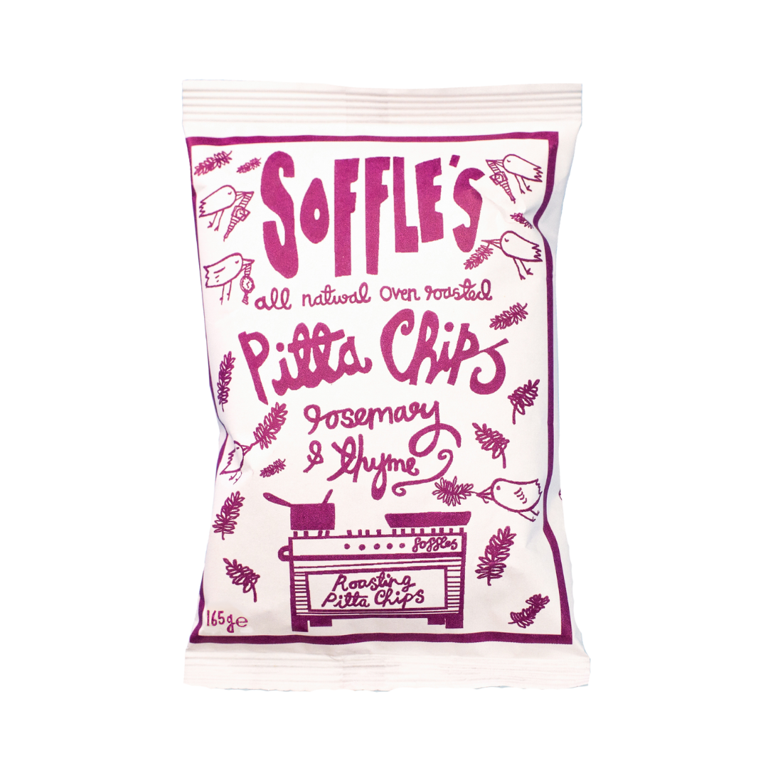 Soffles Pitta Chips - Rosemary & Thyme