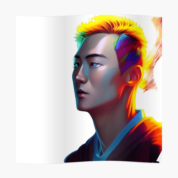 LOOKISM KPOP-semi-realistic illustration Poster RB2112 product Offical lookism Merch