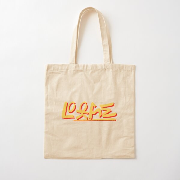 Rebirth Lookism Pure Text Strange Cotton Tote Bag RB2112 product Offical lookism Merch