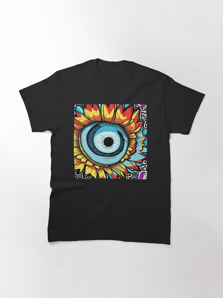 lookism-t-shirt-eyes-flower-classic-t-shirt