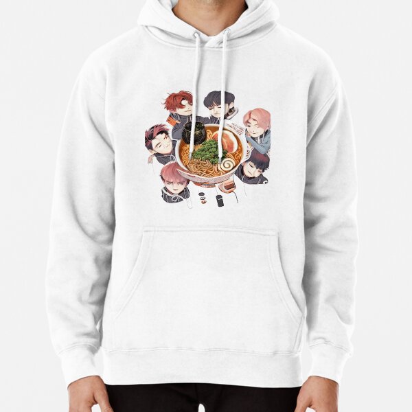 LOOKISM BTS eat ramen  Pullover Hoodie RB2112 product Offical lookism Merch