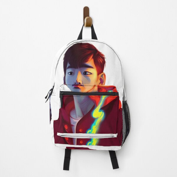 LOOKISM Kpop-red hoodie semi-realistic illustration Backpack RB2112 product Offical lookism Merch