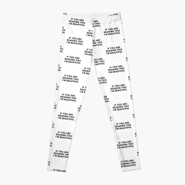 lookism sxe xxx xxc hot If you are Reading this I'm Beautiful Leggings RB2112 product Offical lookism Merch