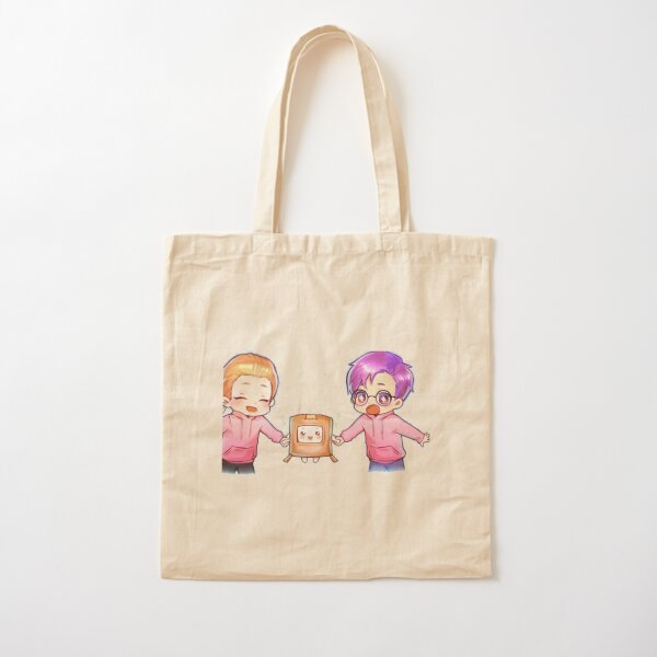 Happy lankybox  Cotton Tote Bag RB1912 product Offical lankybox Merch