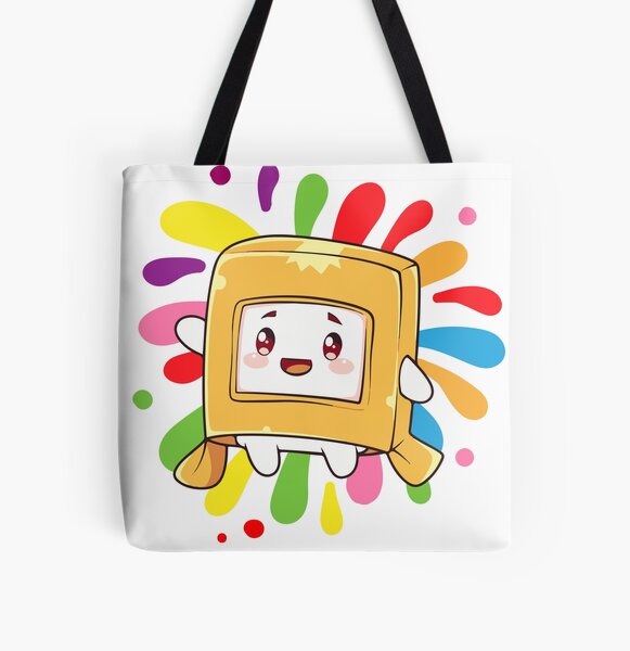Lankybox kids All Over Print Tote Bag RB1912 product Offical lankybox Merch