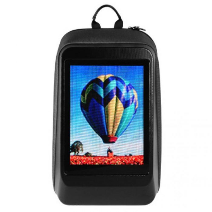 New High Sci fi Leisure Trend LED Fashion Backpack Screen Business Large capacity Hard Shell Backpack 2 - Led Backpack