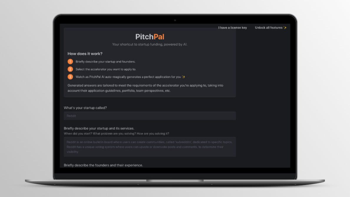 Pitchpal Lifetime Deal Image