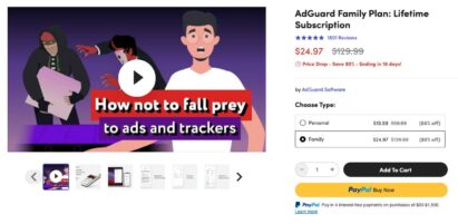 adguard lifetime price