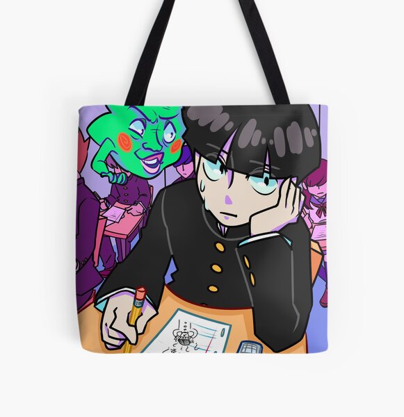 Mobu All Over Print Tote Bag RB1710 product Offical Mob Psycho 100 Merch