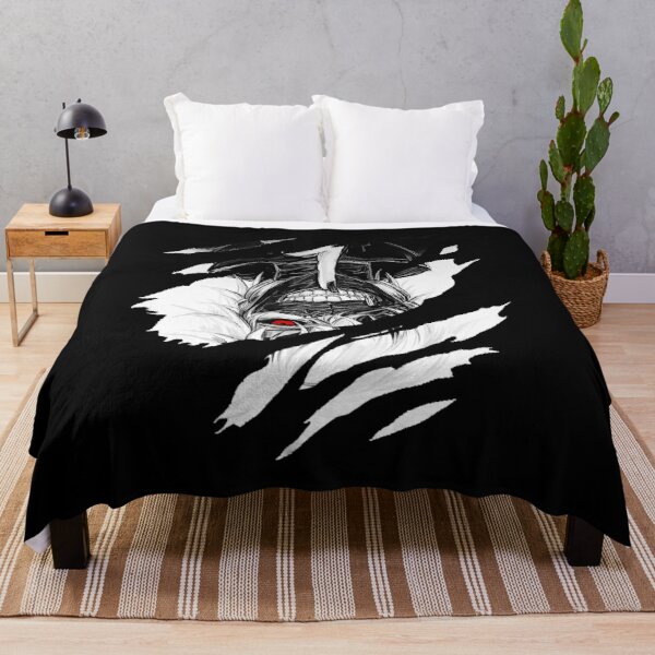 Kaneki Silence Throw Blanket RB1710 product Offical Mob Psycho 100 Merch