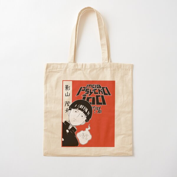 Mob and Dimple Cotton Tote Bag RB1710 product Offical Mob Psycho 100 Merch