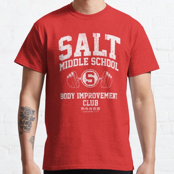Salt Middle School Body Improvement Club Classic T-Shirt RB1710 product Offical Mob Psycho 100 Merch