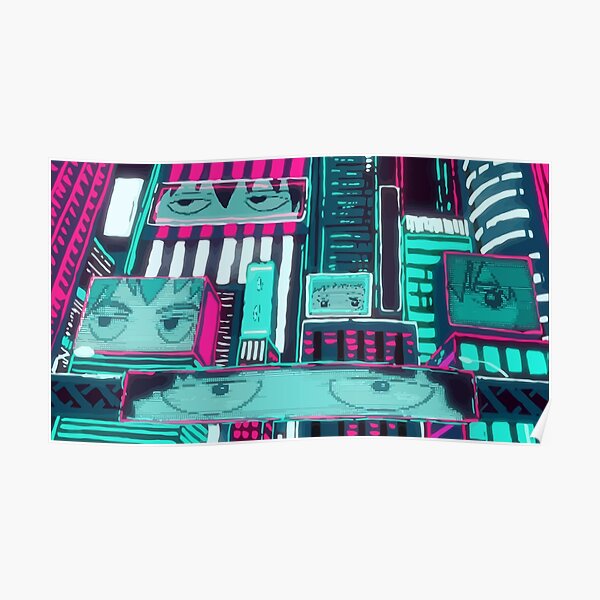 City of Pyschos Poster RB1710 product Offical Mob Psycho 100 Merch