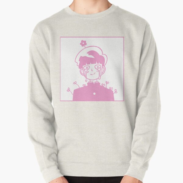Mob Psycho 100 Precious Boy Pink Pullover Sweatshirt RB1710 product Offical Mob Psycho 100 Merch