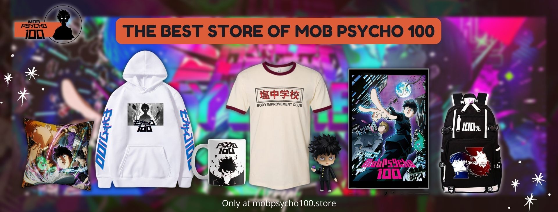  Mob Psycho 100 Poster Anime Series 1 Key Art