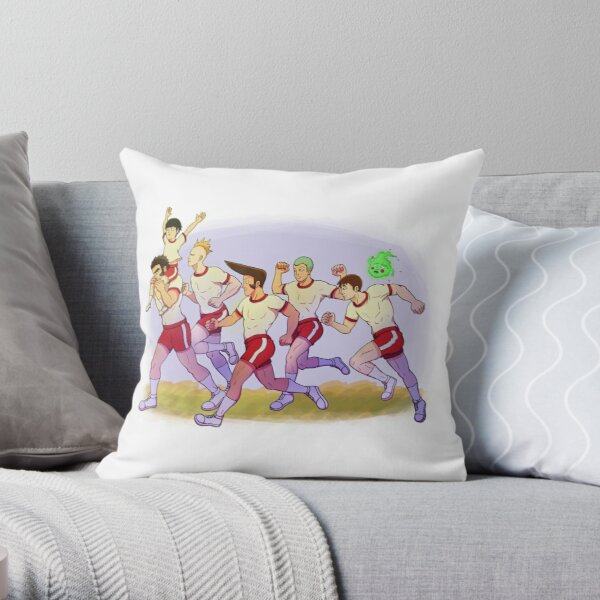 Body Improvement Club! Throw Pillow RB1710 product Offical Mob Psycho 100 Merch