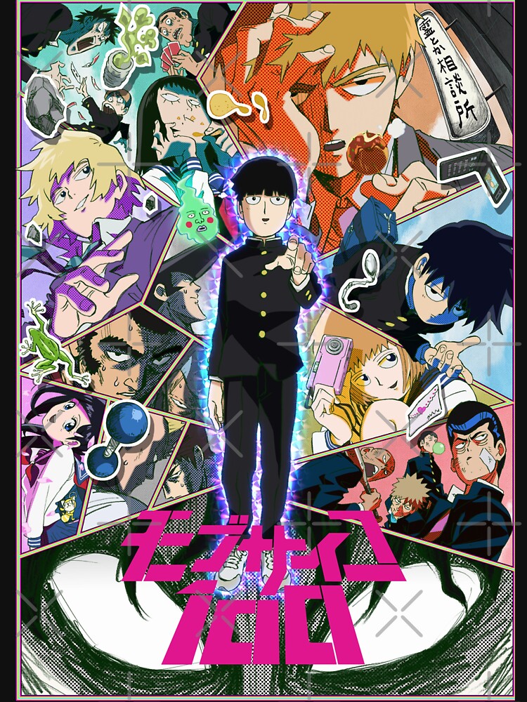 artwork Offical Mob Psycho 100 Merch