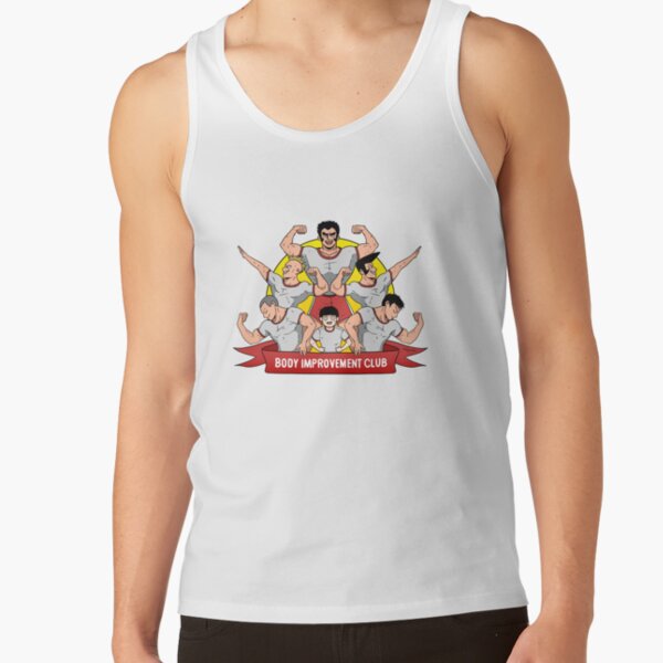 Body Improvement Club! Tank Top RB1710 product Offical Mob Psycho 100 Merch