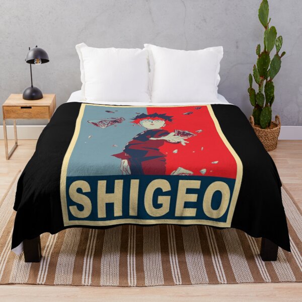 Shigeo kageyama Poster Throw Blanket RB1710 product Offical Mob Psycho 100 Merch